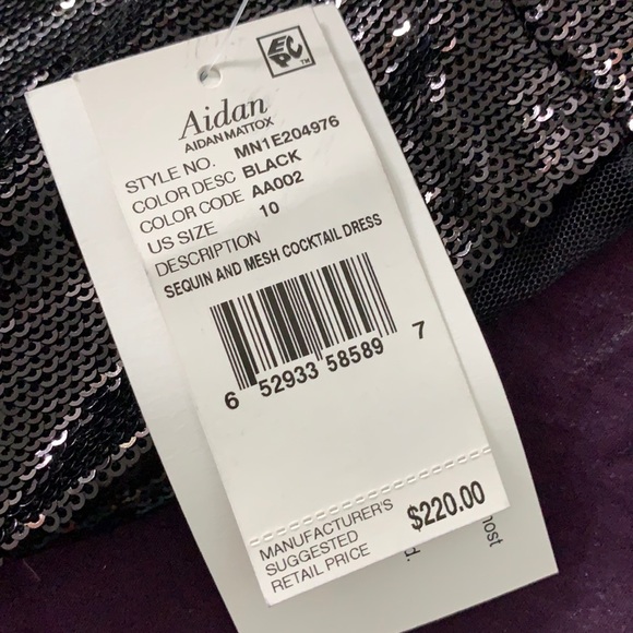 Black Cocktail/Party dress - Picture 5 of 5